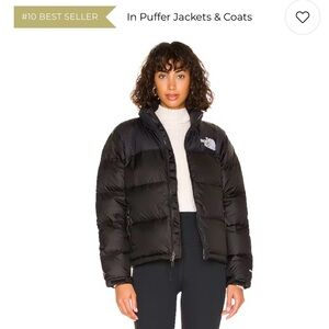 The North Face Black Women's 700 Puffy Down Coat